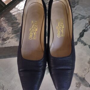Salvatore Ferragamo Black Women's Shoes